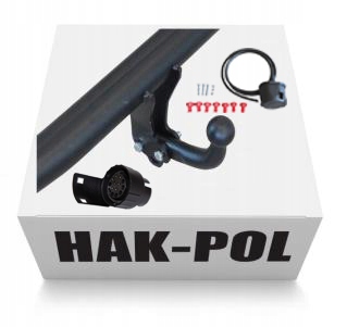 ZAŘÍZENÍ(HÁK) HOLOWNICZY+WIAZKA7PIN13 SKODA ROOMSTER+PRAKTIK