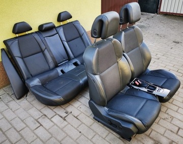 PEUGEOT 508 SW FOTELE WNĘTRZE PÓŁSKÓRA GRZANE