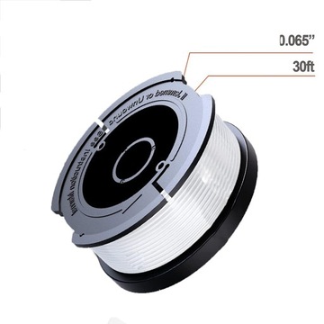 ЗАМЕННАЯ КАТУШКА ДЛЯ ЛЕСКИ Black&Decker 9,14 м/1,65 мм