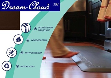 Mata Antyzmęczeniowa Dream-Cloud Premium (Szara)