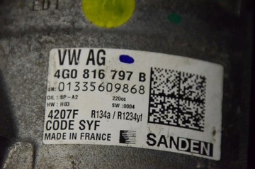 AUDI A6 A8 KOMPRESOR KLIMATIZACE 4G0816797B
