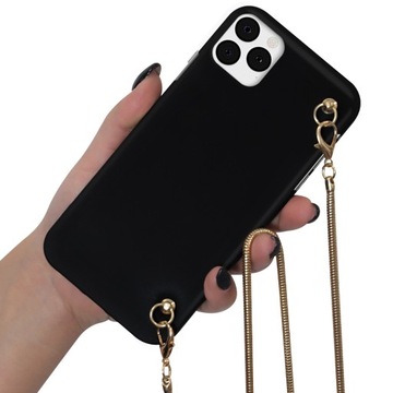 Etui Matowe Blink do IPHONE 11 PRO MAX Łańcuszek