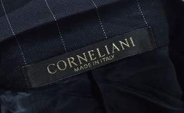 CORNELIANI Super150 Made in Italy Wełniana Marynarka Męska 50