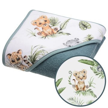 OKRYCIE KĄPIELOWE KAPTUREK 100x100 RĘCZNIK ANKRAS