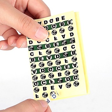 НАКЛЕЙКИ Накладка на гриф гитары ПРИМЕЧАНИЕ