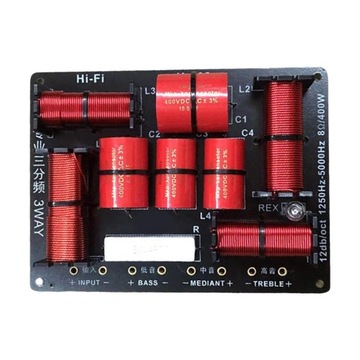 3 Way Crossover Filter Over Current Protection