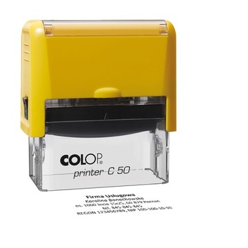Штамп компании COLOP C30, 5-6 строк + ДИЗАЙН