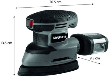 КАЧЕСТВЕННАЯ ШЛИФОВАЛЬНАЯ МАШИНА Delta Graphite 59G336 180W