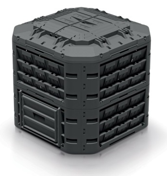 KOMPOSTOWNIK 650L COMPOGREEN VARIO KOMPOST CAŁOROCZNY