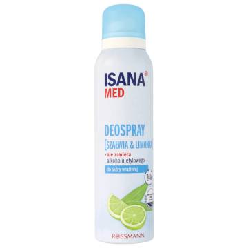 ISANA Med Dezodorant Spray dla Szałwia Limonka