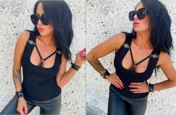 LipMar Sexy ТОП полосатых аппликаций ЦВЕТА S 36