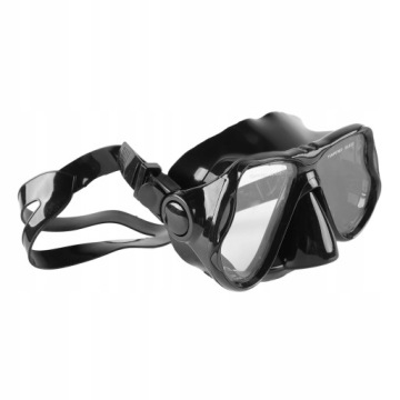 МАСКА ОЧКИ ДЛЯ ДАЙВИНГА ОЧКИ ДЛЯ СНОРКЕЛИНГА И ПЛАВАНИЯ ЧЕРНЫЕ