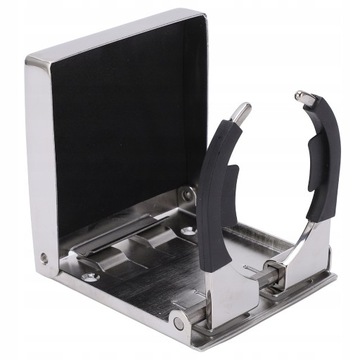 Складной держатель для напитков из нержавеющей стали.