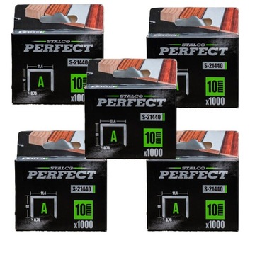 Zszywki 10 opakowań 6,8,10,12,14mm ZSZYWACZ stal