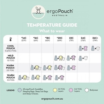 ERGOPOUCH Tog 1.0 пеленка 6-12м Ромашки