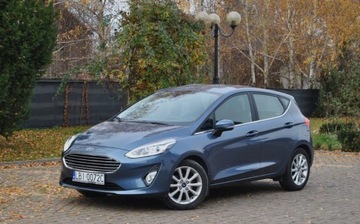 Ford Fiesta VIII Hatchback 3d 1.0 EcoBoost 100KM 2019 Ford Fiesta GWARANCJA, 2019r, Benzyna, Automat, Niski przebieg, Swietnie u