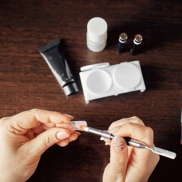 Акриловая пудра-гель 30 мл для наращивания ногтей НЮД