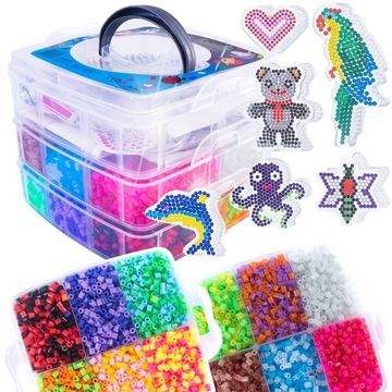 La Manuli Ironing Beads 10,000 Luminous and Glitter SET XL