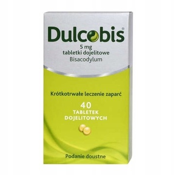 DULCOBIS lek na zaparcia 20 tabletek dojelitowych