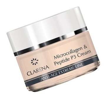 CLARENA KREM MIKROKOLAGENOWY P3 Z PEPTYDAMI 50 ml