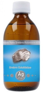 Vitacolloids | Niejonowe Nano Srebro koloidalne | Ag 25ppm | 300ml