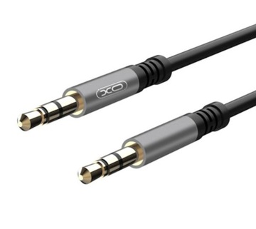 АУДИОКАБЕЛЬ XO, 1 м, AUX MINI JACK, 3,5 ММ