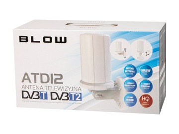 АКТИВНАЯ АНТЕННА НАЗЕМНОГО ТВ АНТЕННА КРУГЛЫЙ DVB-T2 MUX8 4K LTE SMT МАГНИТНЫЙ КРОНШТЕЙН