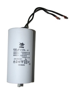 KONDENSATOR ROZRUCHOWY SILNIKA 100uF 450VAC