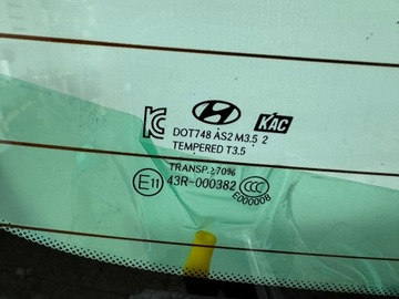 HYUNDAI I30 2007- 5D SKLO (OKNO) ZADNÍ NOVÁ ORIG