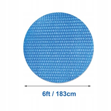 Pokrywa Na Basen Okrągła Osłona Solarna 180CM