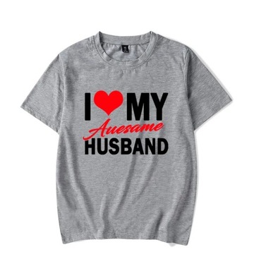 I Love My Awesome Wife Husband T Shirts Honeymoon