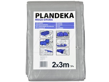 Брезент 2х3 ТОЛСТЫЙ Серебристый и Черный 260г Морозостойкий Водонепроницаемый УФ+++