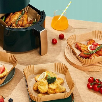 ВСТАВКИ ИЗ БУМАГИ ДЛЯ ВЫПЕЧКИ ДЛЯ АЭРОФРИТЮРНИЦЫ 50 шт АЭРФИТНИЦА 20 см