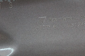 VÍKO KUFRU KUFRU PORSCHE TAYCAN CROSS TURISMO OEM 9J0827125A