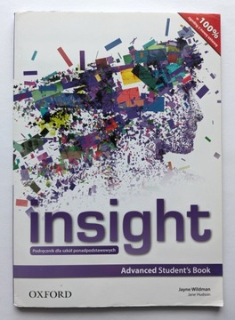 OXFORD INSIGHT Advanced Student's Book Podręcznik