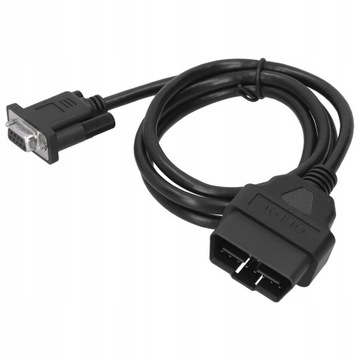 Диагностический 16-контактный кабель OBD2 к RS232 DB9