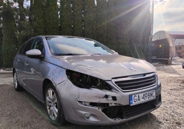Peugeot 2016 Peugeot 308 2016r, 2.0HDI-150KM. AUTOMAT. Lekko uszkodzony prawy przod. Je, zdjęcie 2
