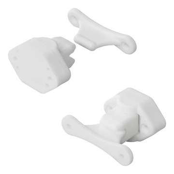 Дверной замок Подвижная защелка-защелка Белый