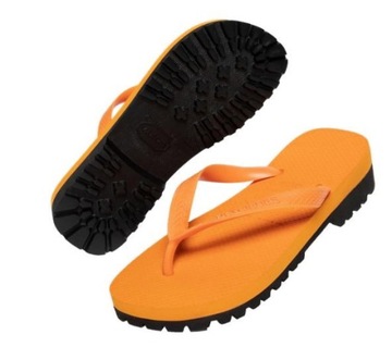 JAPONKI KLAPKI HAVAIANAS VIBRAM X 39/40 POMARAŃCZ