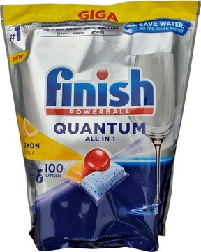 Finish Tabletki,Kostki Quantum LEMON 100szt.