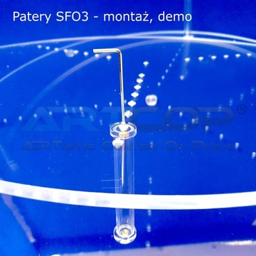 МЕГА тарелка из оргстекла для банкетного печенья,тортов