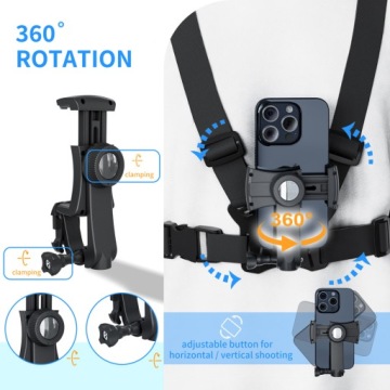 ПЕРСОНАЛЬНЫЙ КРУГЛЫЙ ДЕРЖАТЕЛЬ для смартфона, смартфона, камеры GoPro