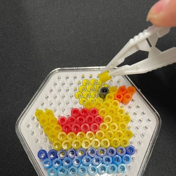 Набор бусин для глажки Шаблоны Гладильная машина 5000 шт. Выкройки + Ведро