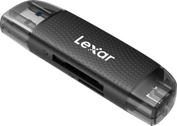 Устройство чтения карт памяти Lexar Dual Slot USB-A/C SD и microSD