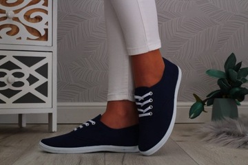 TRAMPKI TENISÓWKI WSUWANE BUTY DAMSKIE SPORTOWE