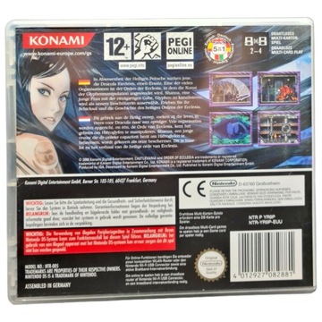 Castlevania Орден Экклесии DS Nintendo