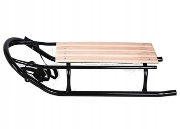 ДЕТСКИЕ САНКИ СО СПИНКОЙ И СПАЛЬНИКОМ, МЕТАЛЛ, ПУШЕР, ПОЛЬСКОЕ КАЧЕСТВО