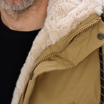 M120-62 L Мужская зимняя стеганая куртка Parka Long меч