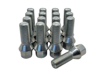 16x německé šrouby 14x1,5 33 kuželové Vw Seat Škoda Audi Volvo Mercedes