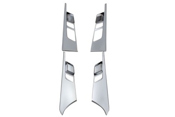 AUDI A4 A4L 2017+ NAKŁADKI NA KLAMKI WEWNETRZNE